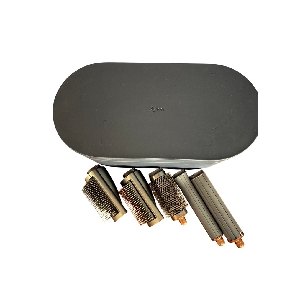 Dyson Airwrap Attachments and Storage Case Prussian Blue Copper 5-Piece Set